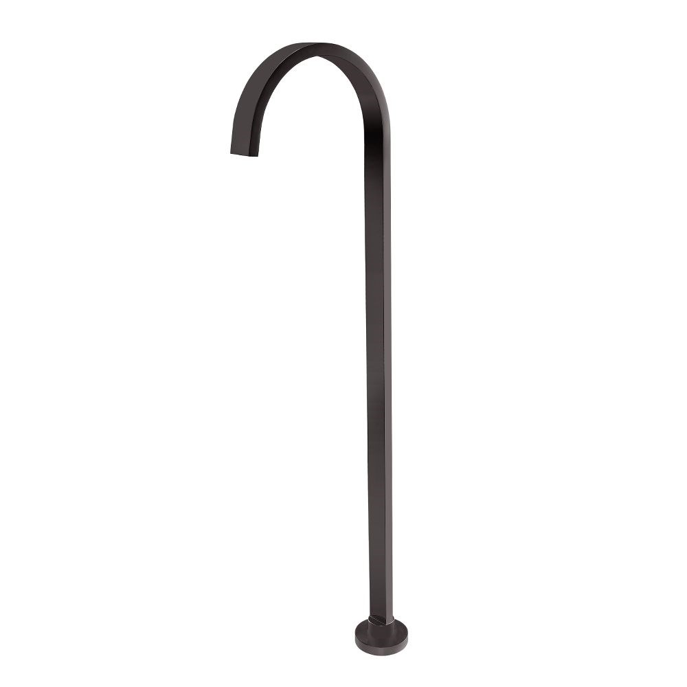 Cavallo Gun Metal Grey Free Standing Spout 1 Cavallo Gun Metal Grey Free Standing Spout