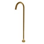 Pentro Brushed Yellow Gold Free Standing Spout