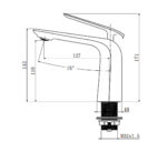 ESPERIA - Brushed Brass Basin Mixer