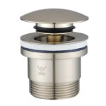Brushed Nickel Pop Up Waste Universal