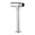 Round Brushed Nickel Bottle Trap G1 1/2"