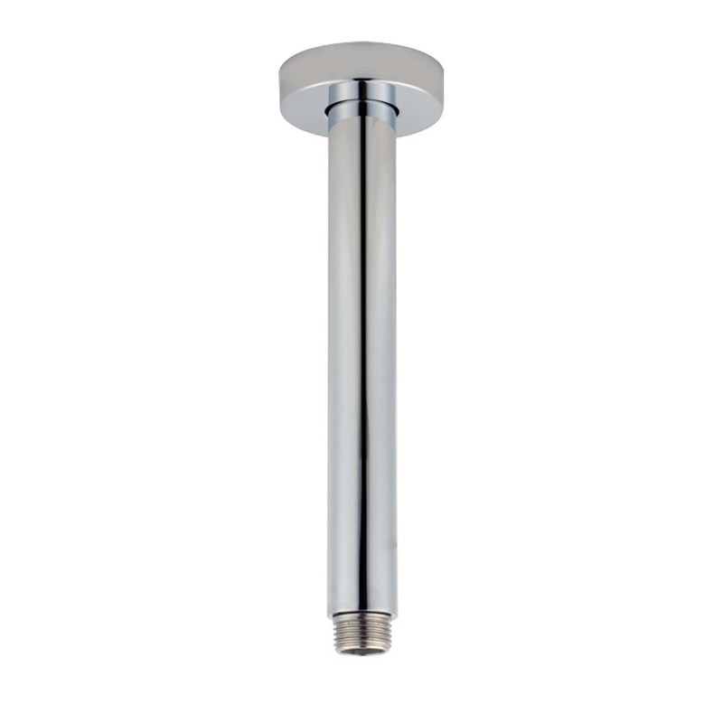 200mm Brushed Nickel Ceiling Shower Arm 1 200mm Brushed Nickel Ceiling Shower Arm