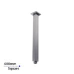 400mm Brushed Nickel Ceiling Shower Arm