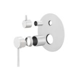 LUCID PIN Series Brushed Nickel Diverter Mixer BU0125-2.ST Trim Kit (match CLPD)