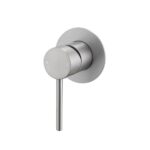 LUCID PIN - Brushed Nickel Wall Mixer