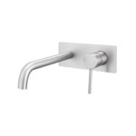 LUCID PIN Series Brushed Nickel Spout Mixer Trim Kit Only (match CLPS)