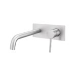 LUCID PIN - Brushed Nickel Spout Mixer