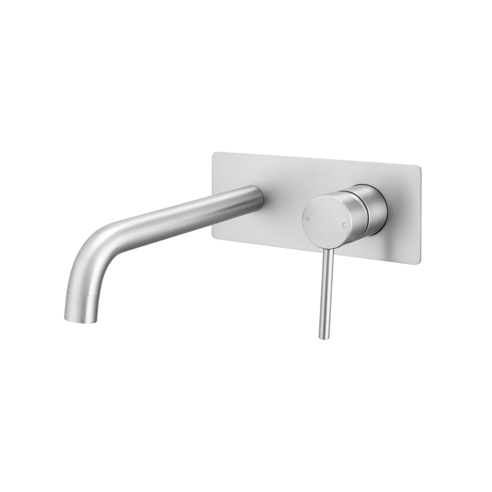 LUCID PIN - Brushed Nickel Spout Mixer 1 LUCID PIN - Brushed Nickel Spout Mixer