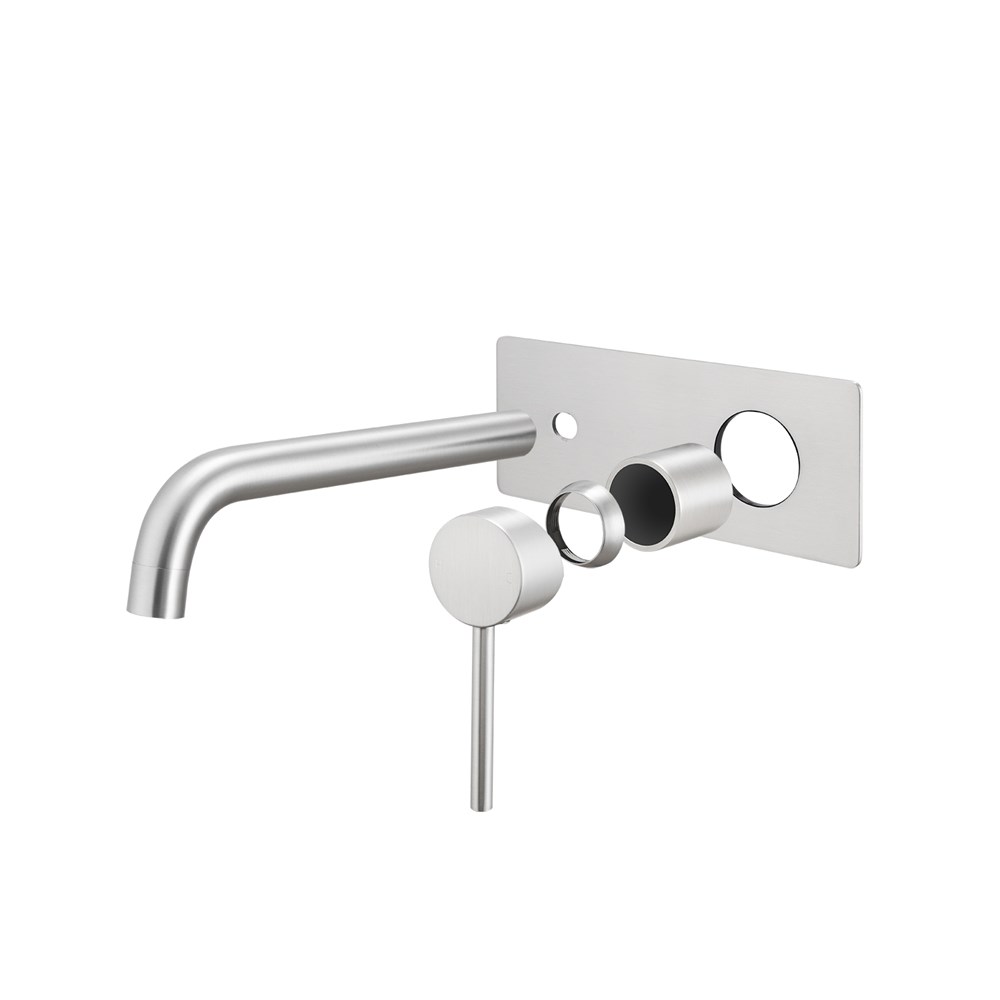 LUCID PIN Series Brushed Nickel Spout Mixer Trim Kit Only (match CLPS) 1 LUCID PIN Series Brushed Nickel Spout Mixer Trim Kit Only (match CLPS)