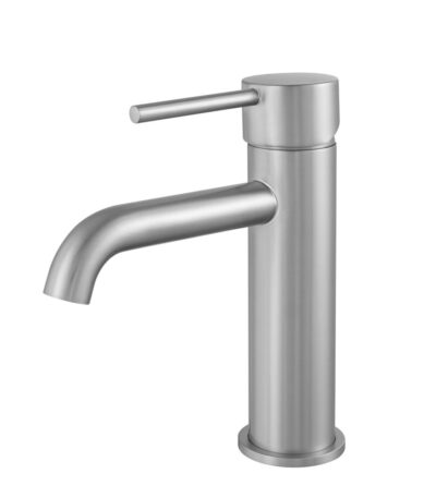 LUCID PIN - Brushed Nickel Basin Mixer