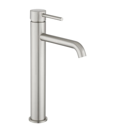 LUCID PIN - Brushed Nickel Basin Mixer