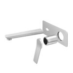 RUSHY Series Brushed Nickel Spout Mixer Trim Kit Only (match CLPS)