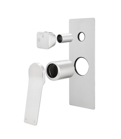 RUSHY Series Brushed Nickel Diverter Mixer Trim Kit (match CLPD)