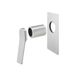 RUSHY Series Brushed Nickel Wall Mixer Trim Kit (match CLPM)