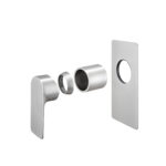 VOG - Brushed Nickel Wall Mixer