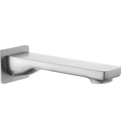 IVANO Series 180mm Brushed Nickel Bathtub/Basin Wall Spout(with back plate)