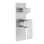 IVANO Series Brushed Nickel Wall Mixer with Diverter Trim Kit(match CLPD)