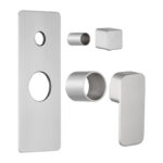 IVANO Series Brushed Nickel Wall Mixer with Diverter Trim Kit(match CLPD)