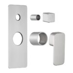 IVANO Series Brushed Nickel Wall Mixer with Diverter Trim Kit(match CLPD)