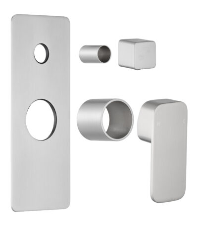 IVANO Series Brushed Nickel Wall Mixer with Diverter Trim Kit(match CLPD)