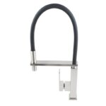 Brushed Nickel Pull Out Kitchen Mixer