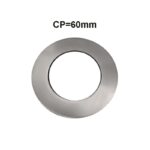 Brushed Nickel Cover Plate 60mm