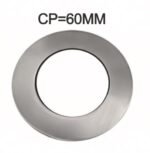 Brushed Nickel Cover Plate 60mm