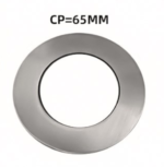 Brushed Nickel Cover Plate 65mm