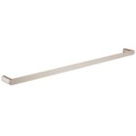 RUSHY - 800mm Brushed Nickel Single Towel Rail