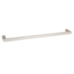 RUSHY - 600mm Brushed Nickel Single Towel Rail