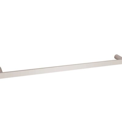 RUSHY - 600mm Brushed Nickel Single Towel Rail