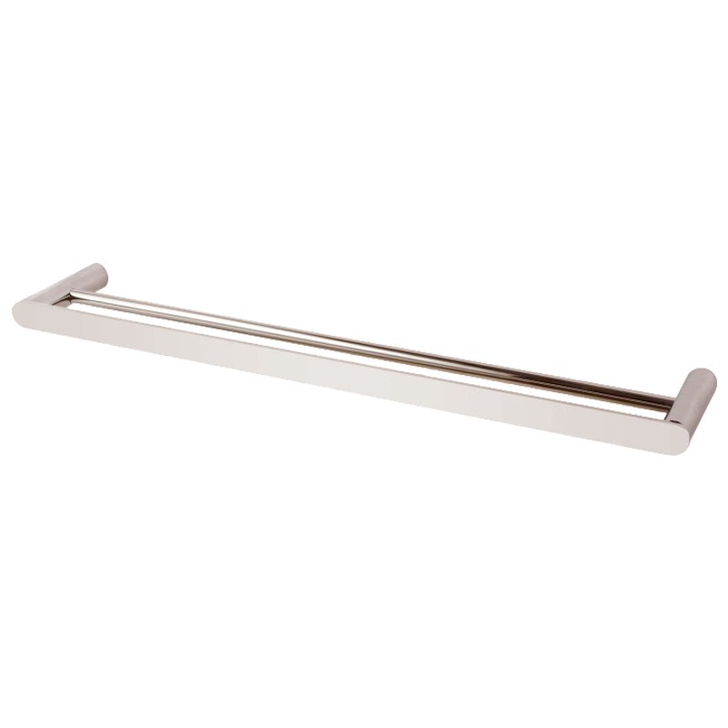RUSHY - 800mm Brushed Nickel Double Towel Rail 1 RUSHY - 800mm Brushed Nickel Double Towel Rail