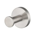 LUCID PIN - Brushed Nickel Robe Hook
