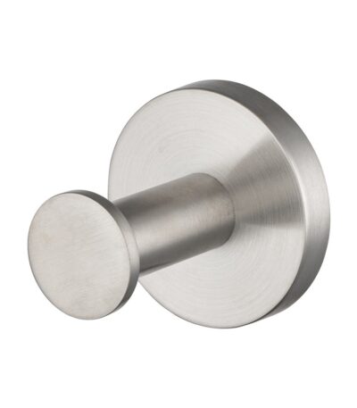 LUCID PIN - Brushed Nickel Robe Hook