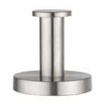 LUCID PIN - Brushed Nickel Robe Hook