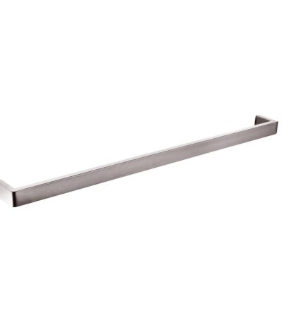 IVANO - 800mm Brushed Nickel Single Towel Rail