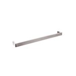 IVANO - 600mm Brushed Nickel Single Towel Rail