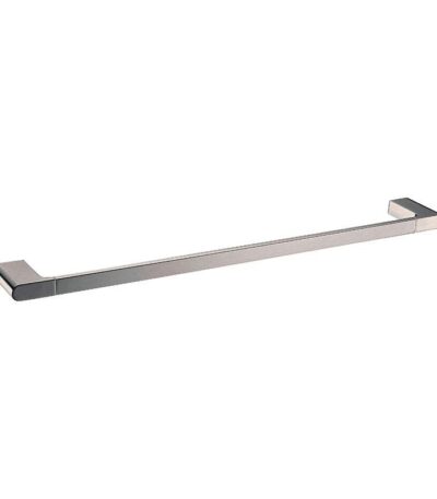 VOG - 800mm Brushed Nickel Single Towel Rail