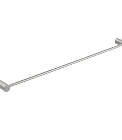CADDENCE - 800mm Brushed Nickel Single Towel Rail