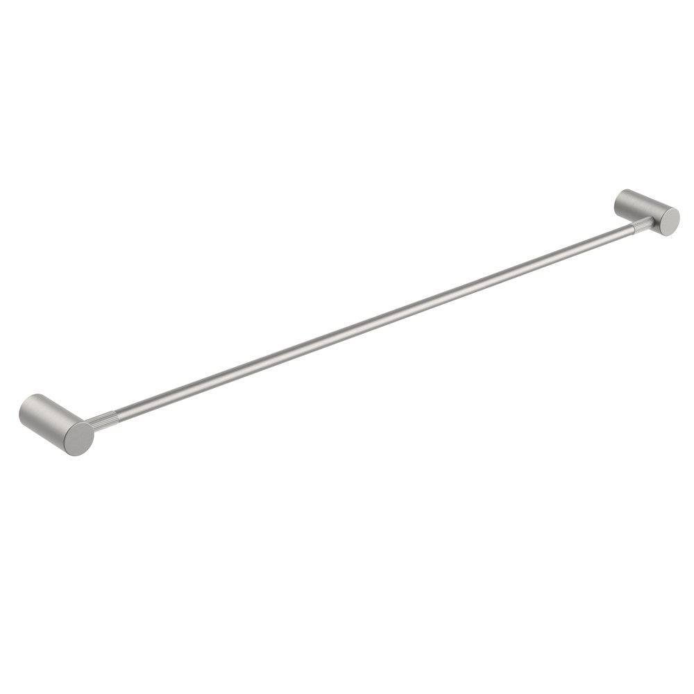 CADDENCE - 800mm Brushed Nickel Single Towel Rail 1 CADDENCE - 800mm Brushed Nickel Single Towel Rail