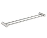 CADDENCE - 600mm Brushed Nickel Double Towel Rail