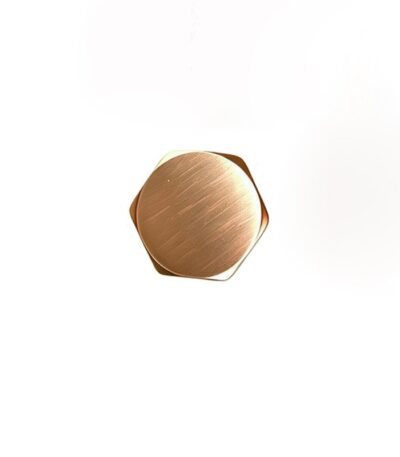 Brushed Copper Outlet Stop Cap for BUCP001.ST