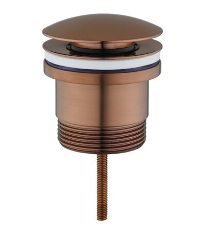Brushed Copper Pop Up Waste Universal