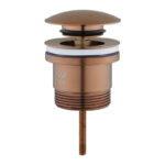 Brushed Copper Pop Up Waste Universal