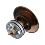 Brushed Copper Pop Up Waste Universal