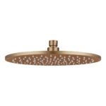 250mm Brushed Copper Shower Head
