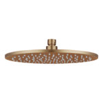 250mm Brushed Copper Shower Head