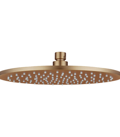 250mm Brushed Copper Shower Head
