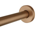 400mm Brushed Copper Wall Shower Arm