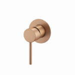 LUCID PIN Brushed Copper Wall Mixer Trim Kit Only (match CLPM)